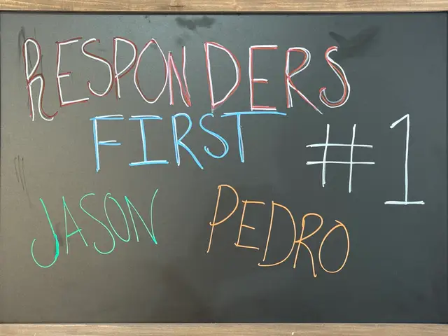 Chalkboard marking Responders First Wellness Program No. 1